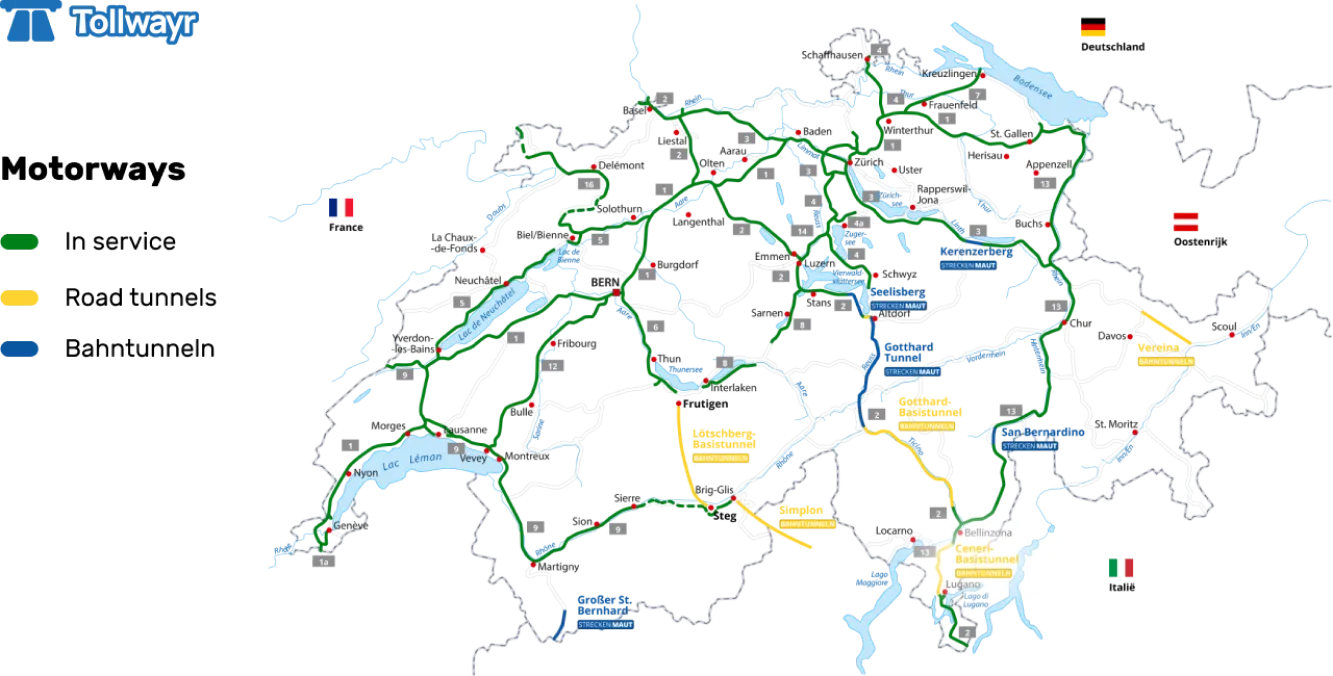swiss-map Swiss Map